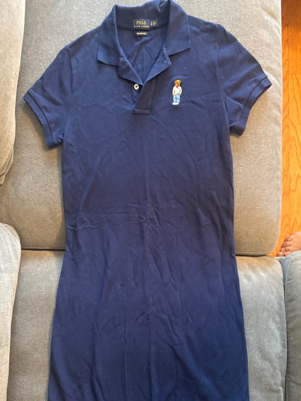 Polo mesh mini bear dress - Picture 2 of 3